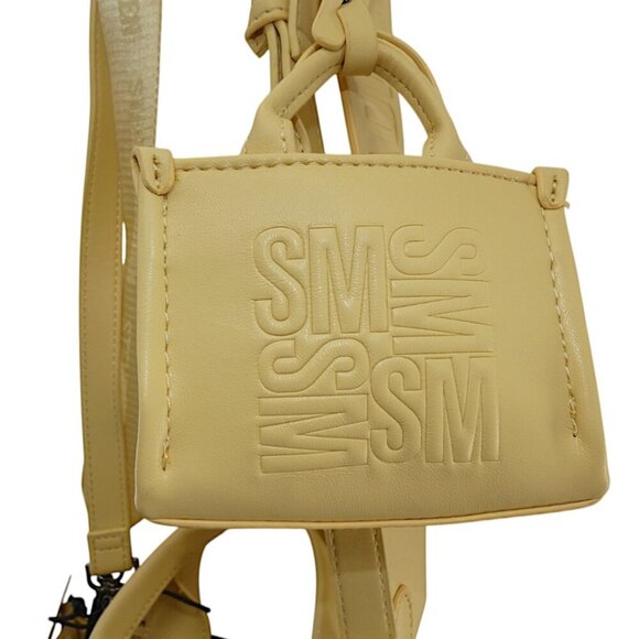 Steve Madden Butter Yellow Adjustable Crossbody Bag Preppy Minimalist Y2K Trendy - Picture 7 of 15